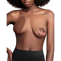 Bye-Bra - Renforcementseins + 3 Paires Satinées Brun Bonnet A/C